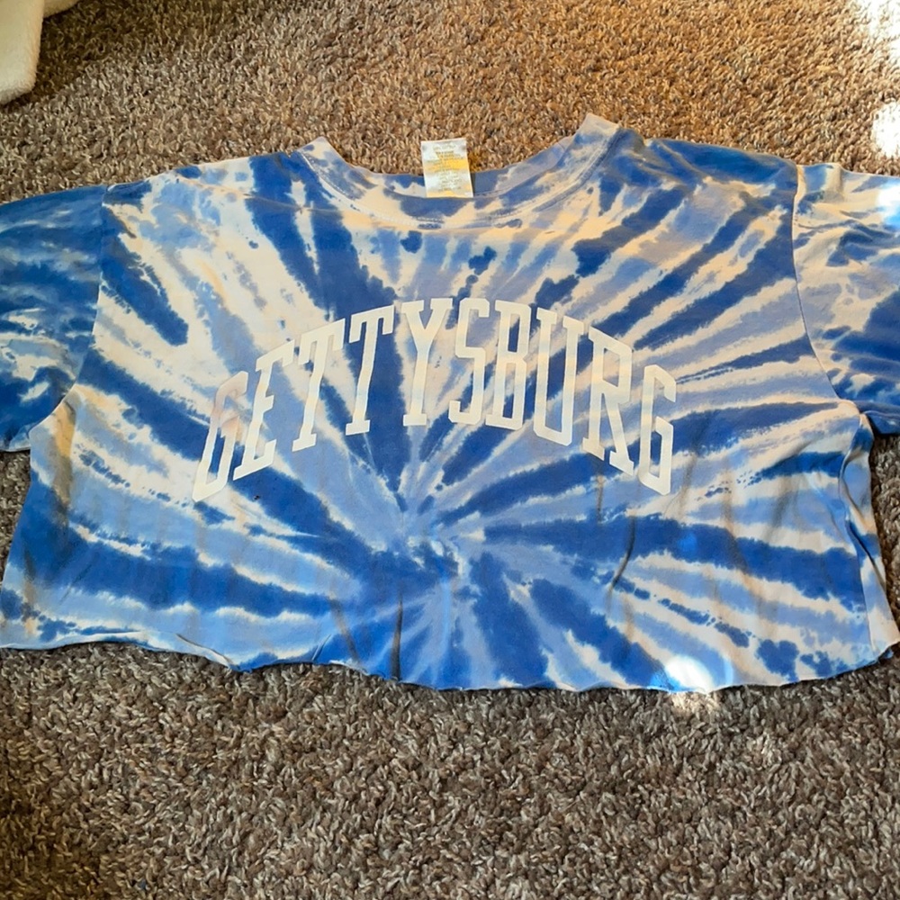 short sleeve crop top